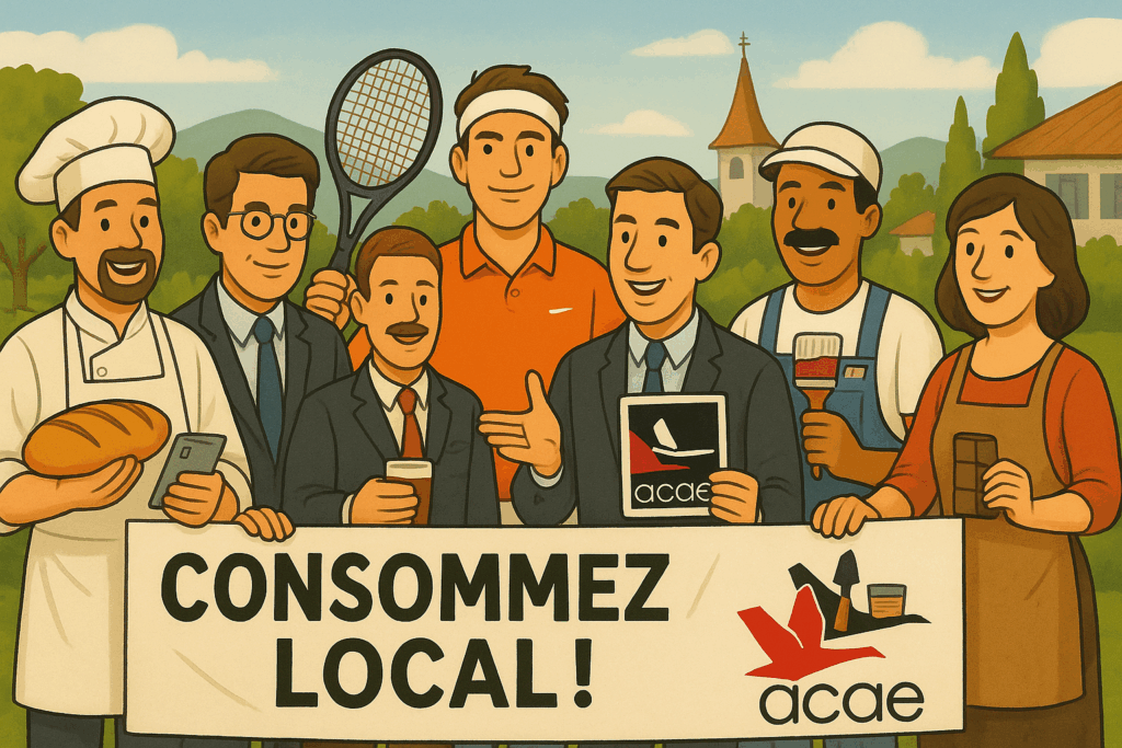 Inviter les habitants d'Epalinges, Vers-chez-les-Blancs, Chalet à Gobet, Montblesson, EHL, et les environs à consommer localement